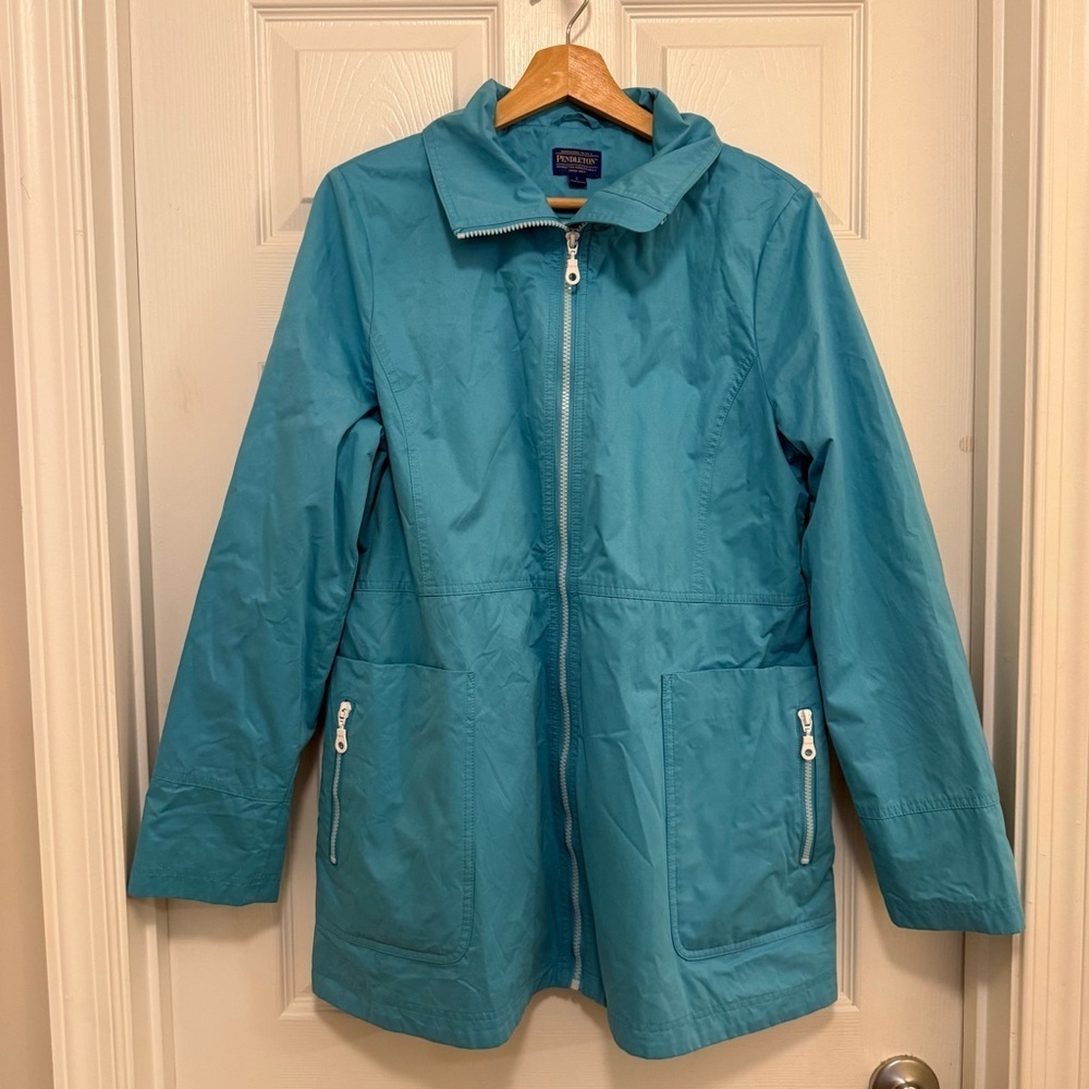 Like New Pendleton Full Zip Windbreaker Rain Coat